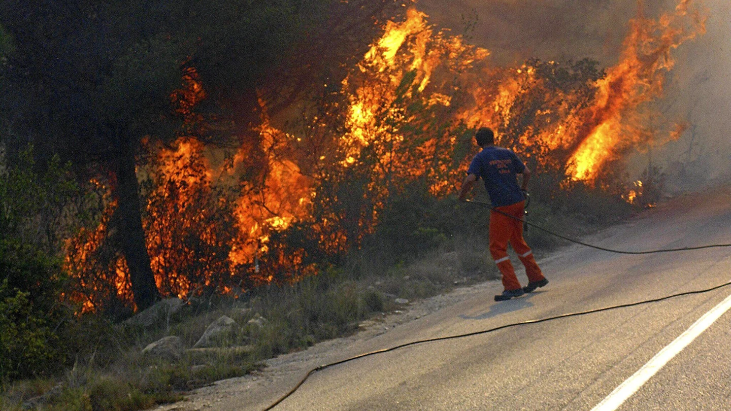 Incendio en Xàbia y Dénia Incendio en Xàbia y Dénia