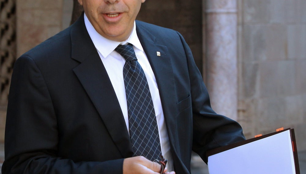 El conseller de la Presidencia, Francesc Homs