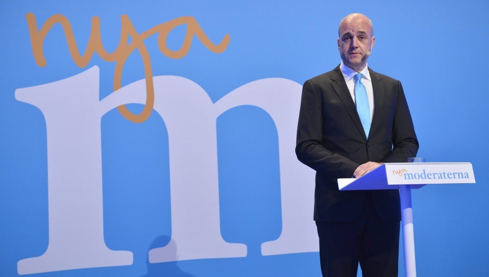 El primer ministro de Suecia, Fredrik Reinfeldt
