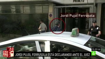 Jordi Pujol Ferrusola entra en la Audiencia Nacional