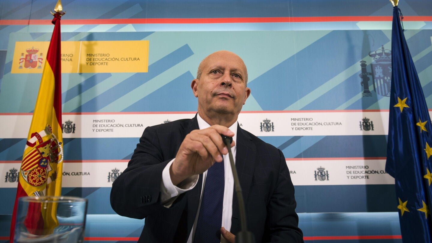 El ministro de Educaci&oacute;n, Cultura y Deporte, Jos&eacute; Ignacio Wert