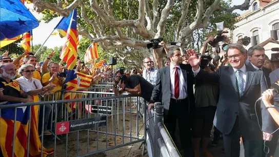 Artur Mas a su llegada al Parlament Artur Mas a su llegada al Parlament