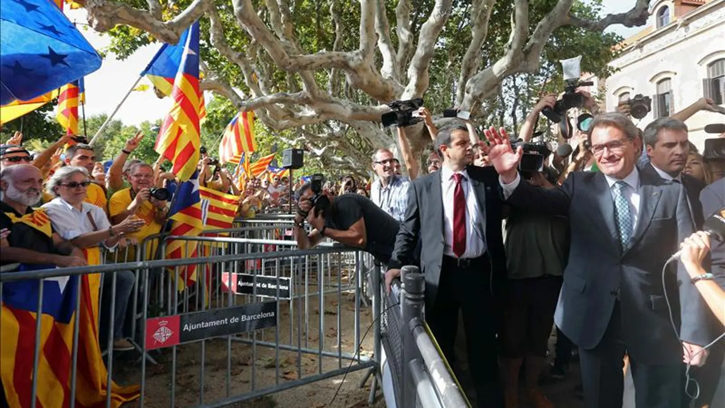 Artur Mas a su llegada al Parlament Artur Mas a su llegada al Parlament