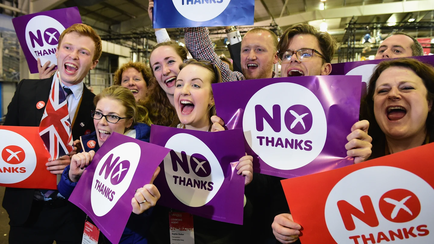 El 'no' vence en Escocia El 'no' vence en Escocia