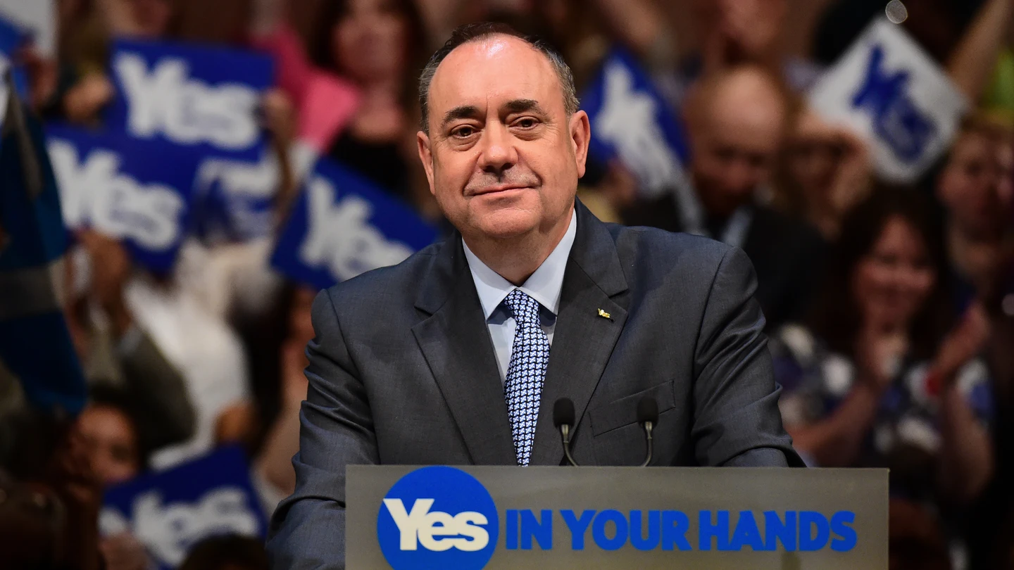 El exprimer ministro escocés, Alex Salmond El exprimer ministro escocés, Alex Salmond