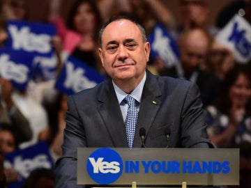 El exprimer ministro escocés, Alex Salmond El exprimer ministro escocés, Alex Salmond