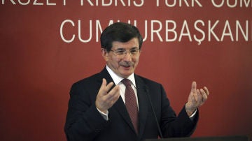El primer ministro turco Ahmet Davutoglu