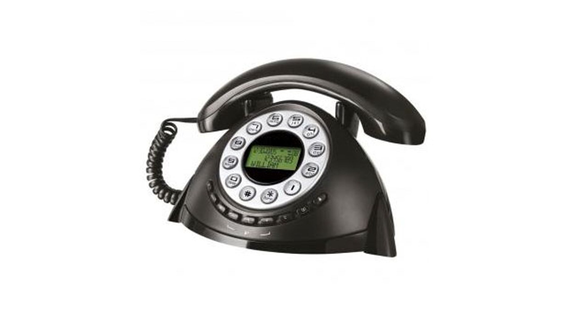 Teléfono fijo retro