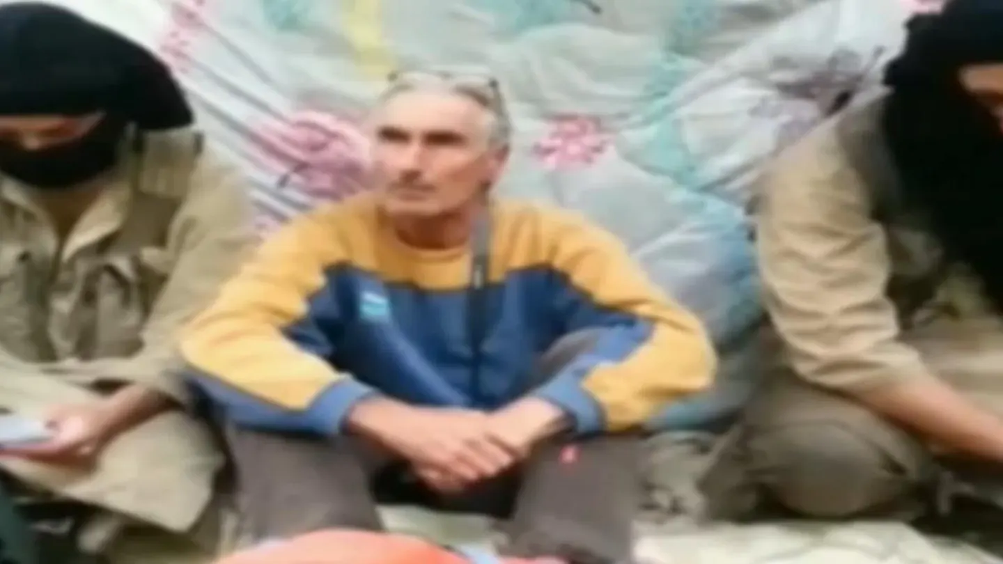 Un momento del vídeo difundido por EI Un momento del vídeo difundido por EI