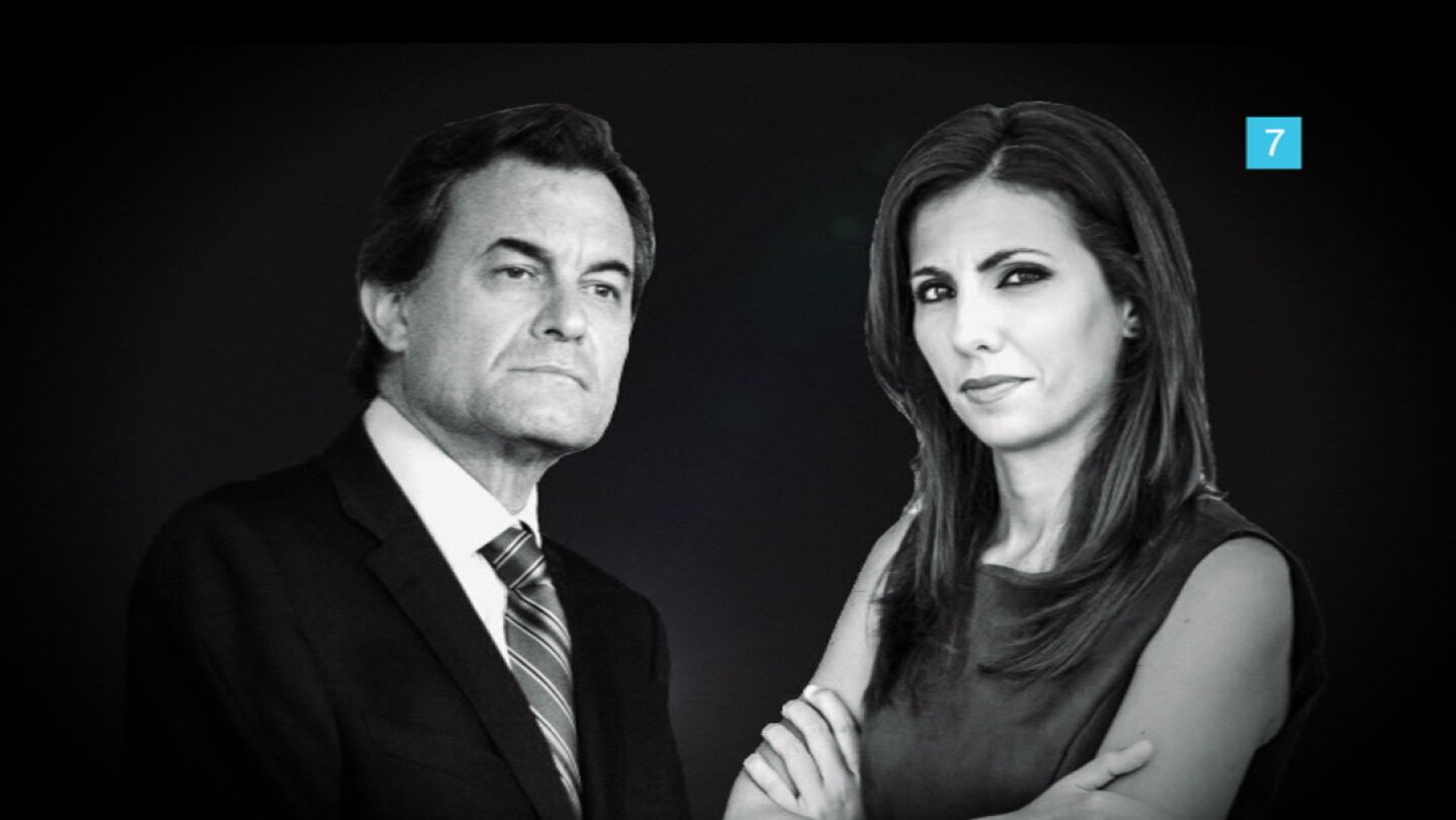 Ana Pastor entrevista a Artur Mas en 'El Objetivo'