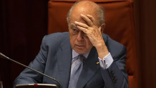 Jordi Pujol en el Parlament Jordi Pujol en el Parlament