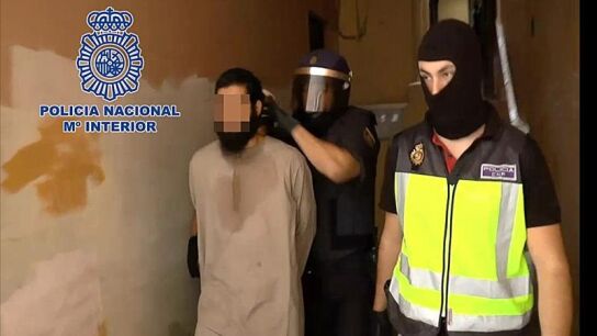 Fotograf&iacute;a facilitada por la polic&iacute;a nacional de la detenci&oacute;n