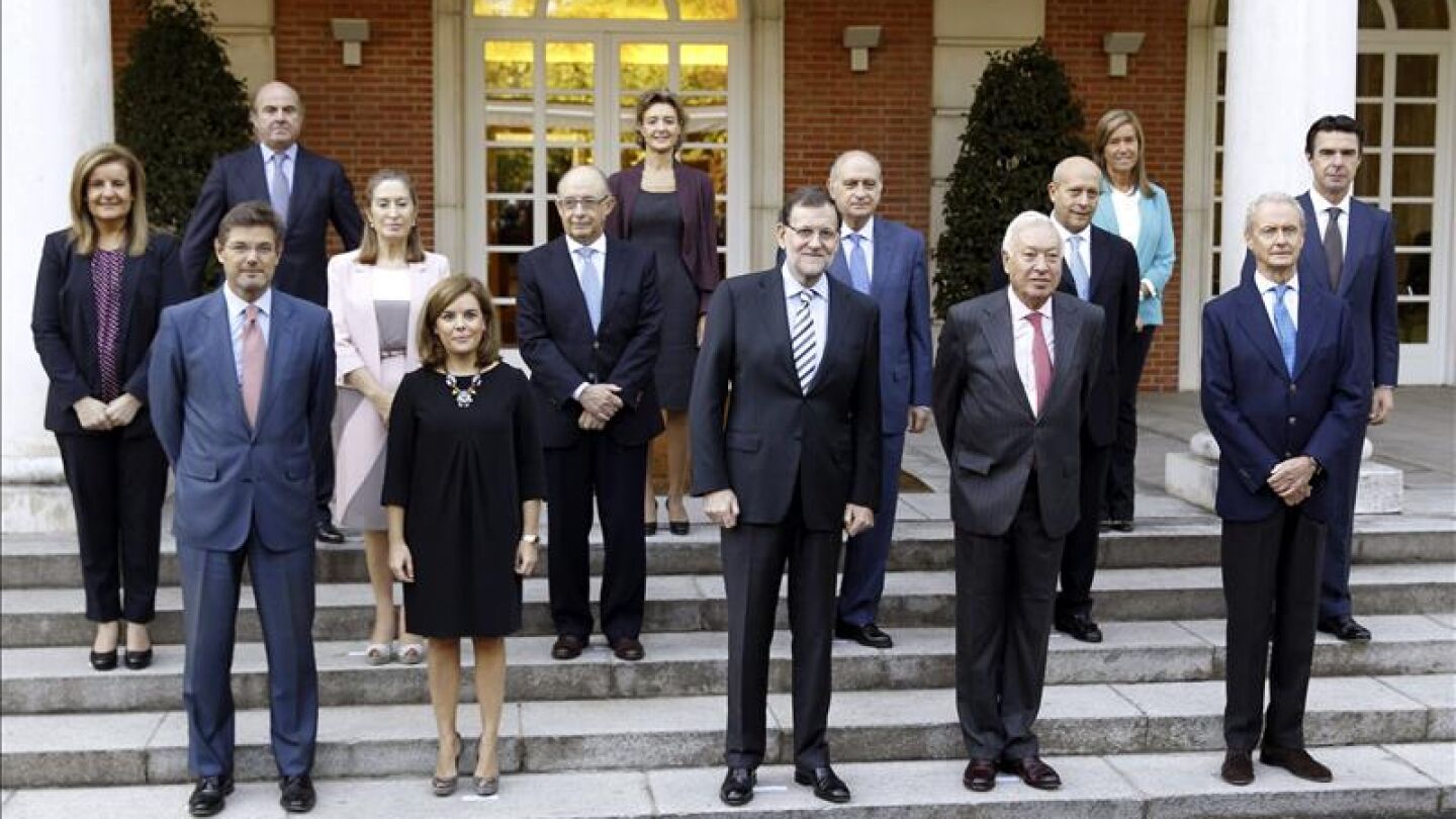 Imagen del nuevo Ejecutivo con Rafael Catal&aacute;