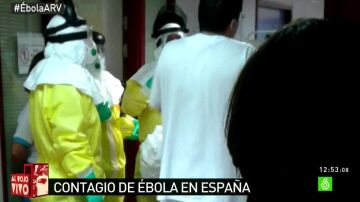Operativo traslado paciente infectada por ébola