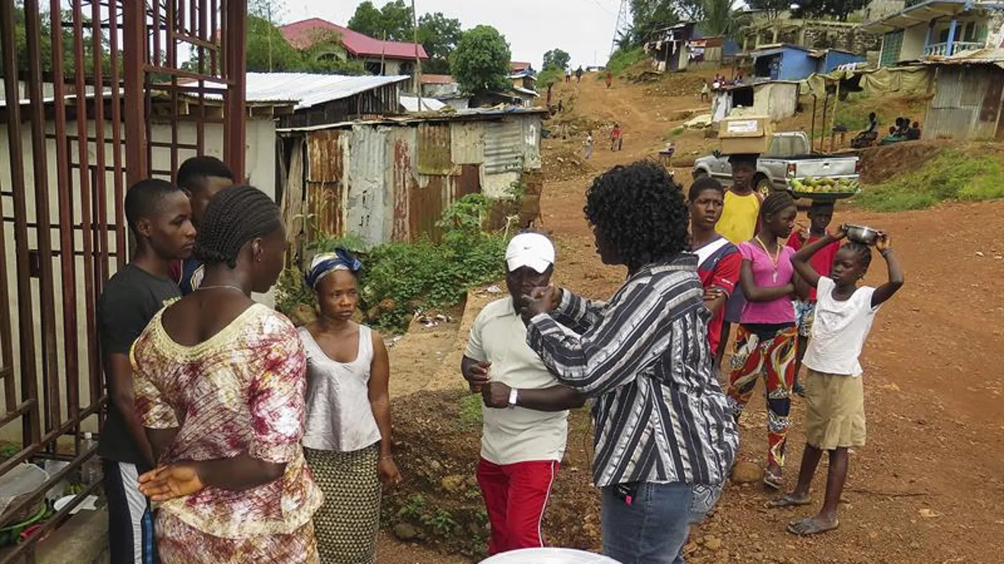 Voluntaria en Sierra Leona Voluntaria en Sierra Leona