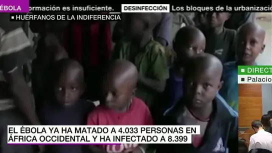 Unicef alerta de que ya son cerca de 4.000 niños huérfanos por el ébola Unicef alerta de que ya son cerca de 4.000 niños huérfanos por el ébola