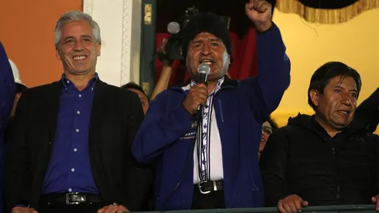 El presidente boliviano, Evo Morales El presidente boliviano, Evo Morales