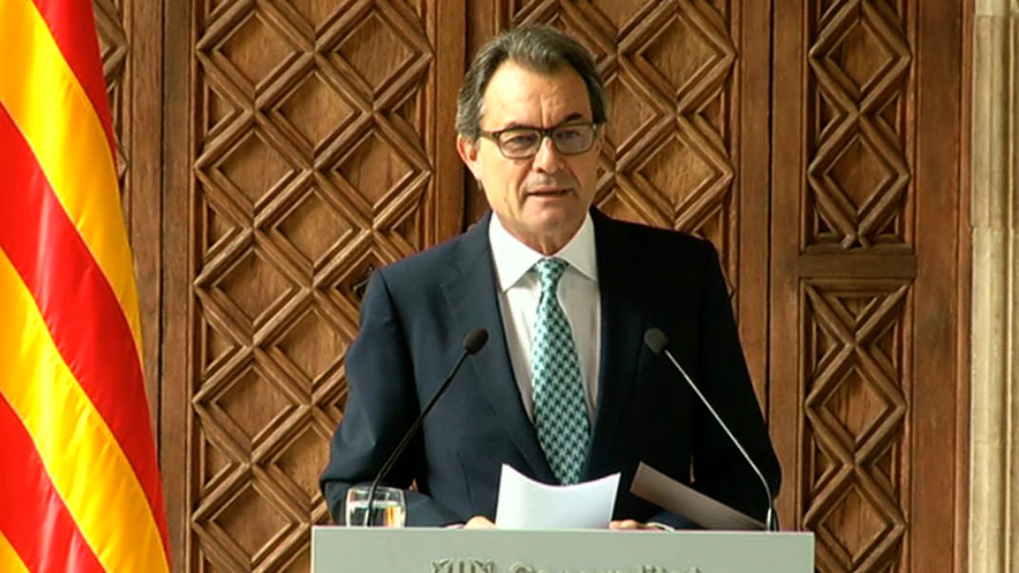 Artur Mas no renuncia a la consulta del 9N Artur Mas no renuncia a la consulta del 9N