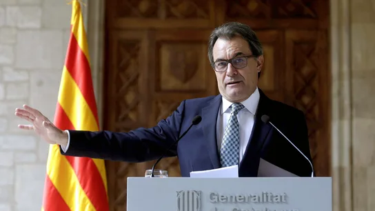 Artur Mas sigue adelante con el 9N Artur Mas sigue adelante con el 9N