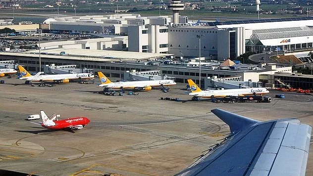 Aeropuerto de Son Sant Joan, en Palma