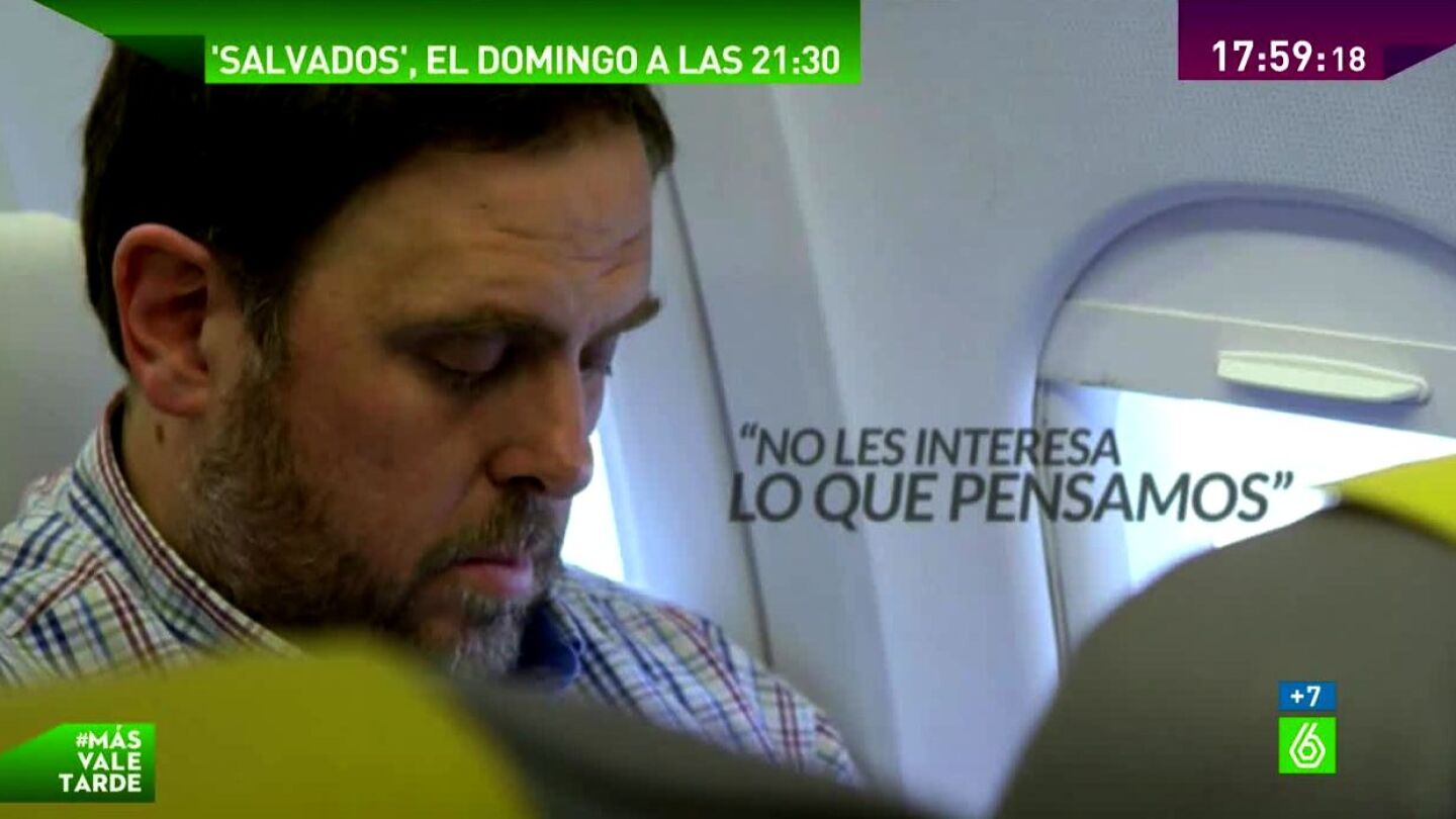 Oriol Junqueras, inicio de Salvados
