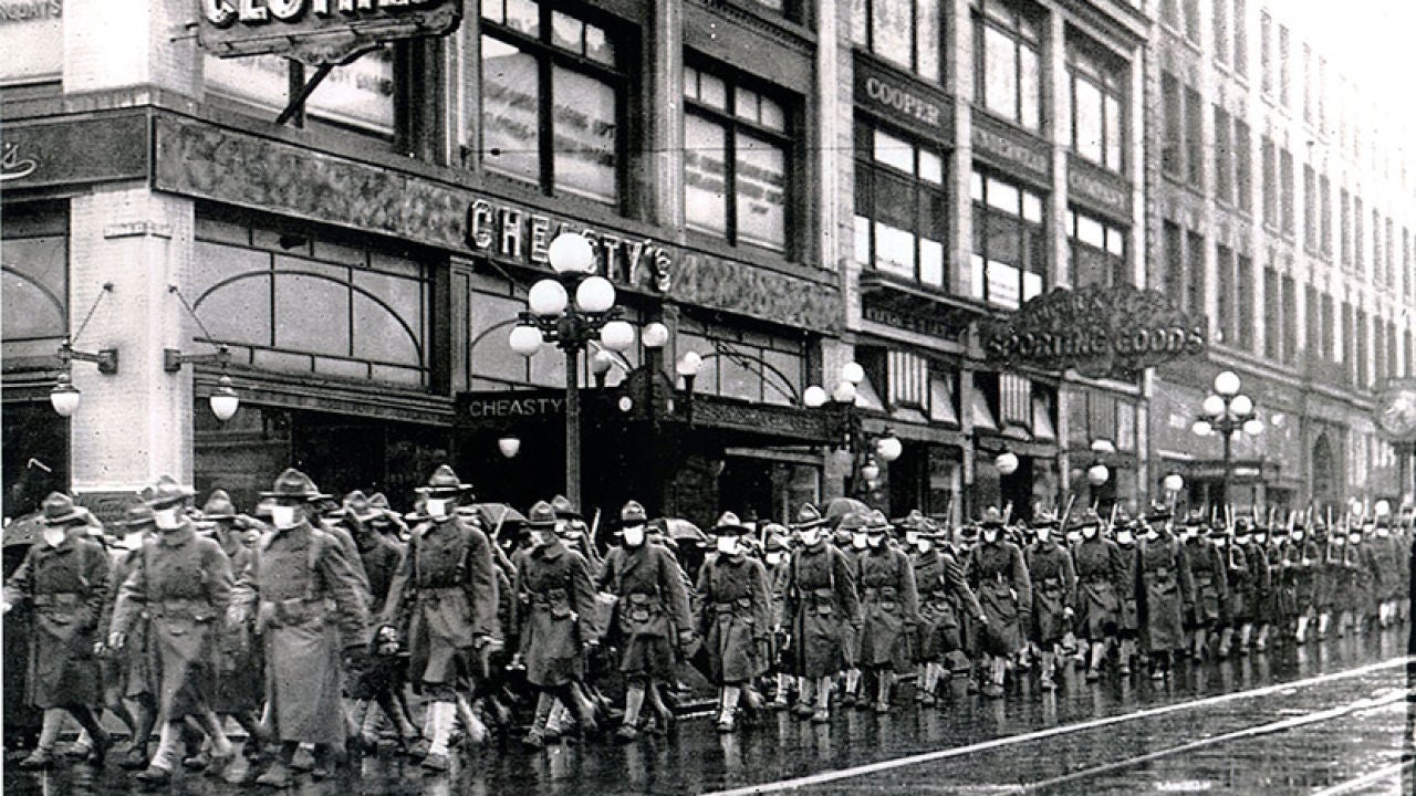 Cómo se protegía la población de la gran gripe española de 1918 ...