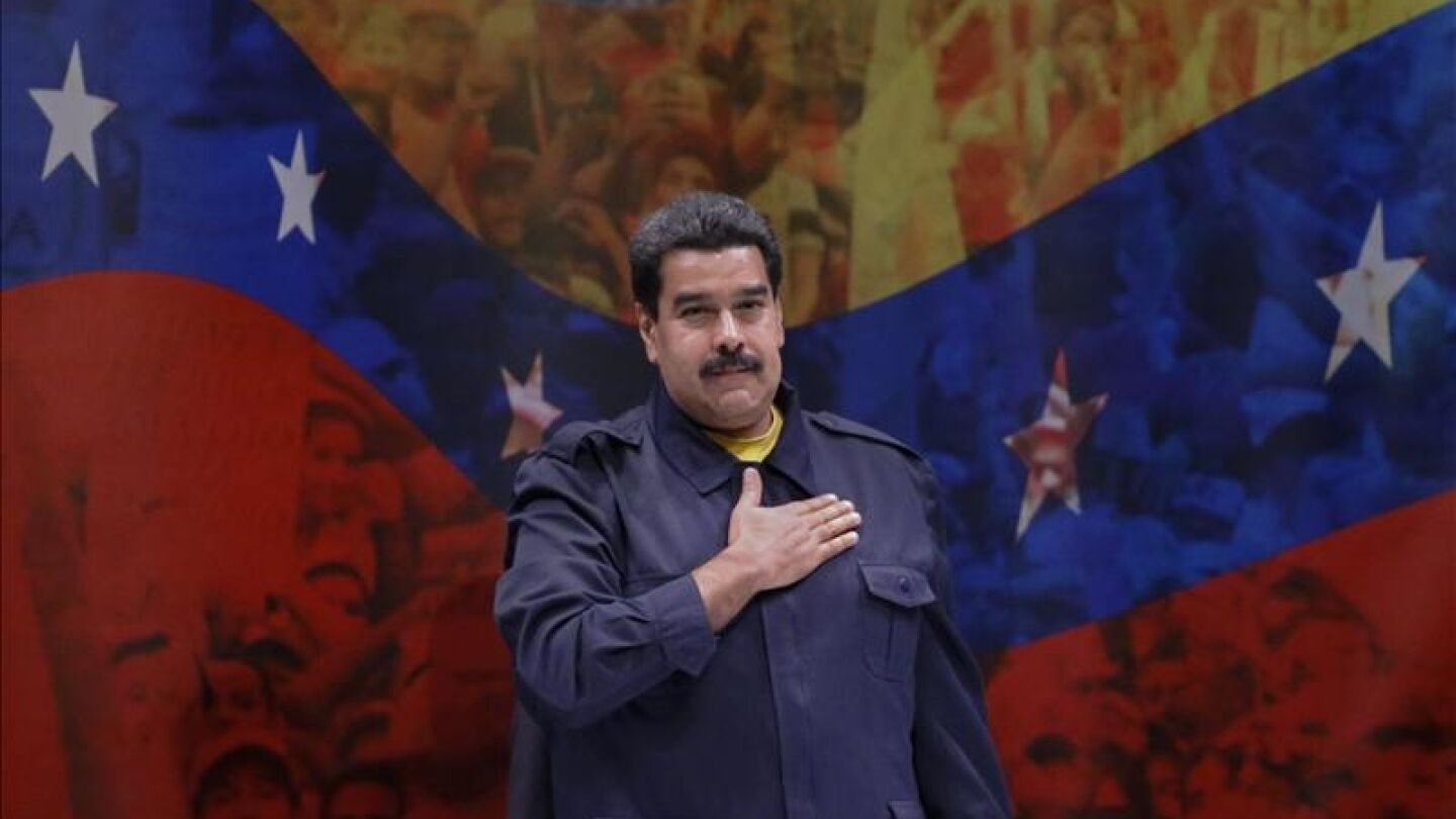 El presidente venezolano, Nicol&aacute;s Maduro.