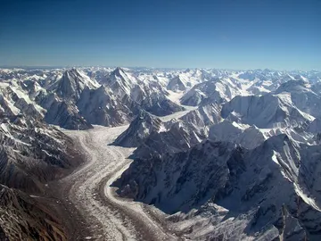 Glaciar Baltoro. En el Karakórum Glaciar Baltoro. En el Karakórum