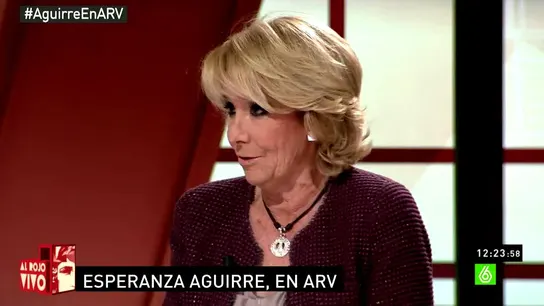 Esperanza Aguirre en ARV Esperanza Aguirre en ARV