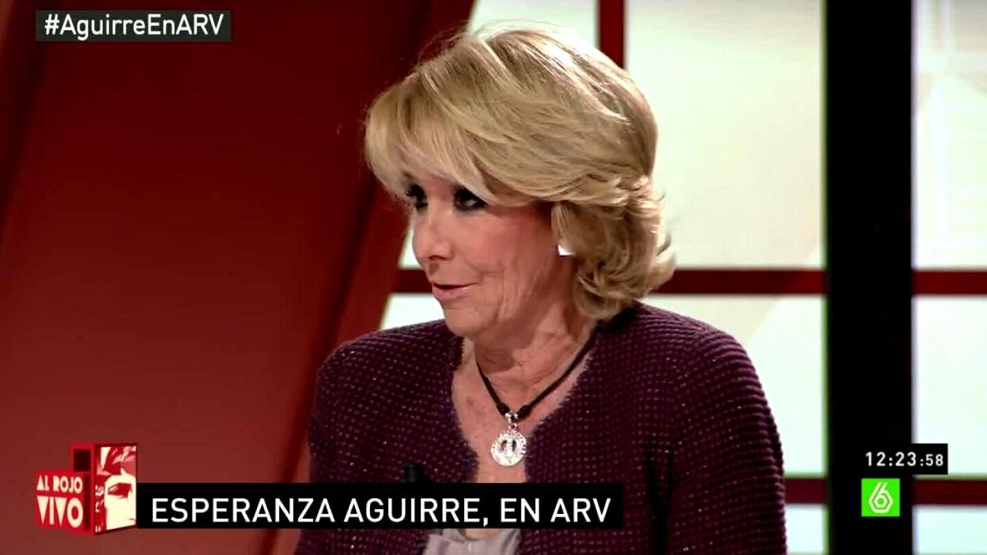 Esperanza Aguirre en ARV