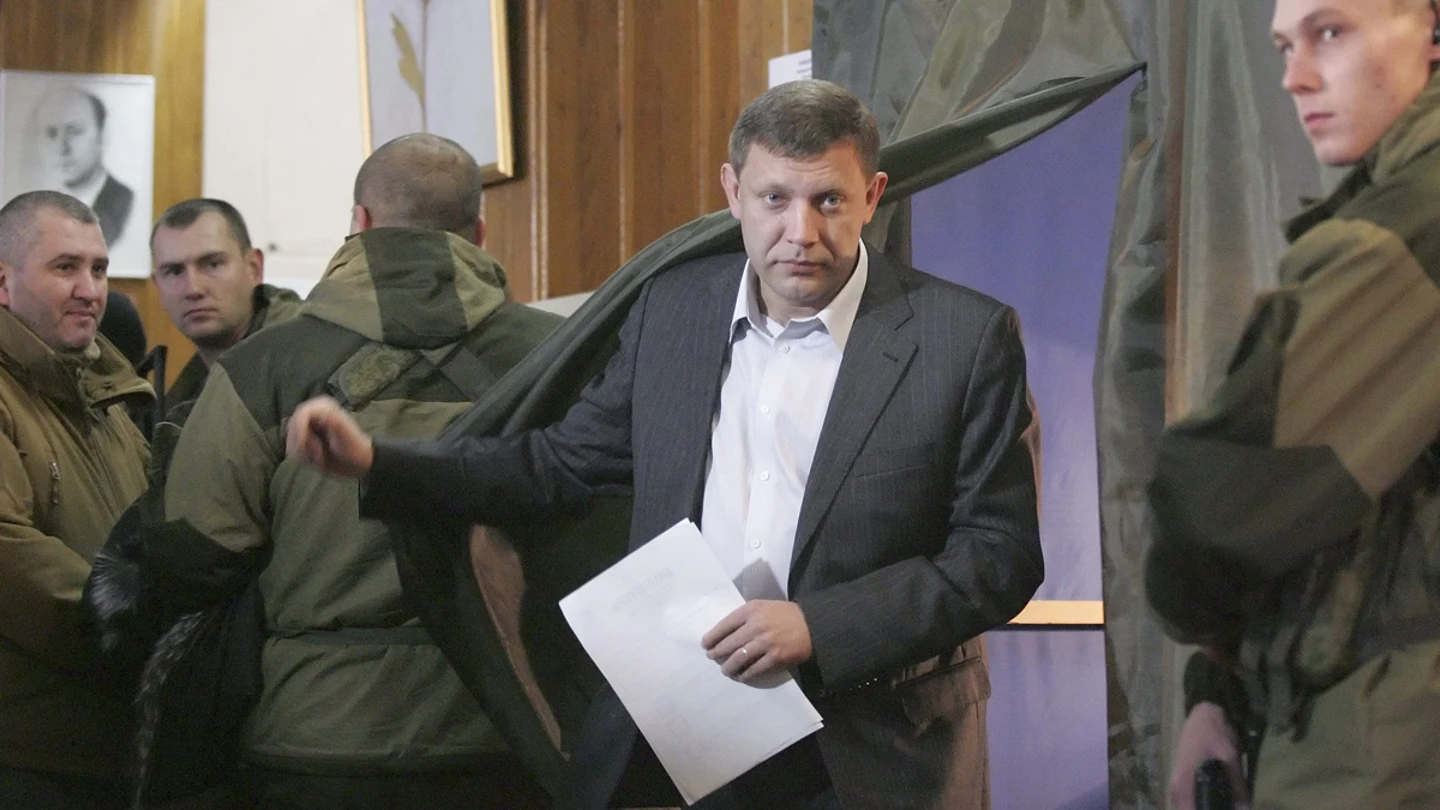 Alexander Zakharchenko,actual primer ministro de la autoproclamada República Popular de Donetsk Alexander Zakharchenko,actual primer ministro de la autoproclamada República Popular de Donetsk