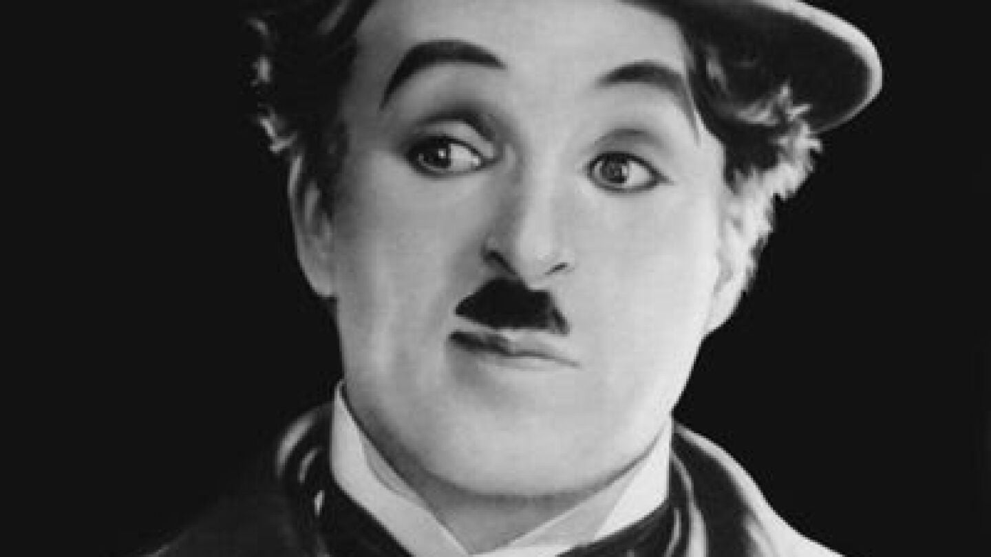Charles Chaplin, el bigote hitleriano