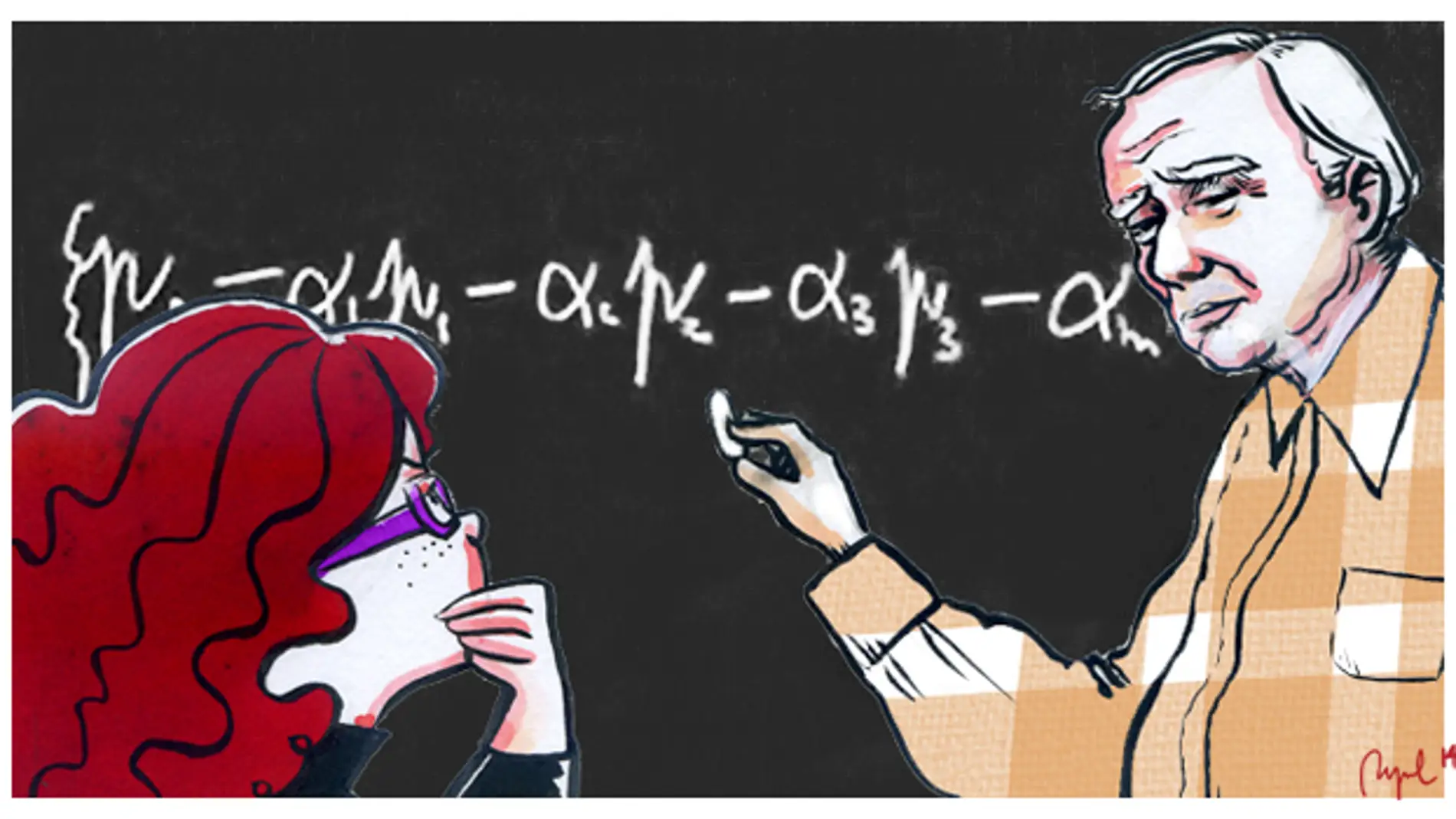 Dirac nos muestra su ecuación