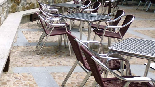 Terraza de un bar Terraza de un bar