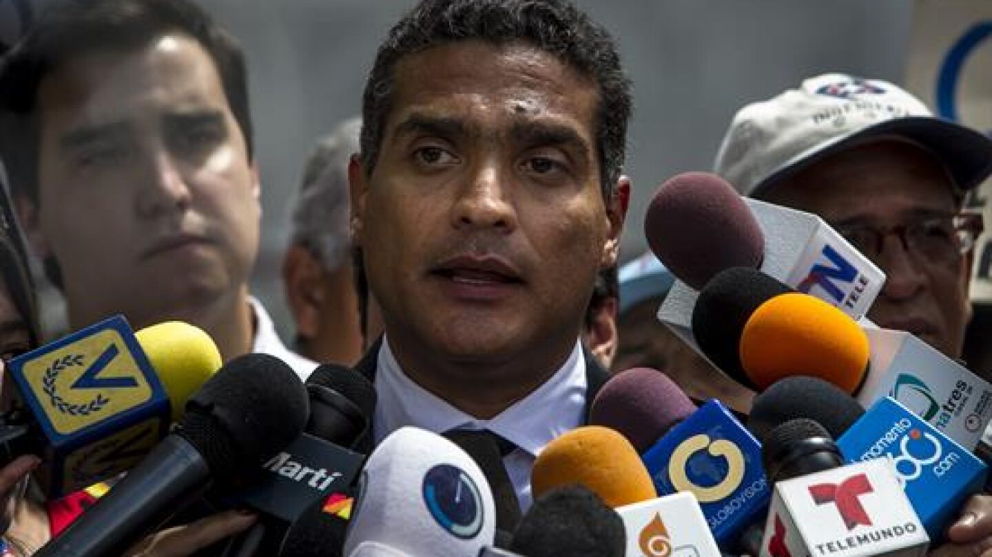 El abogado de l&iacute;der opositor venezolano Leopoldo L&oacute;pez, Juan Carlos Guti&eacute;rrez.
