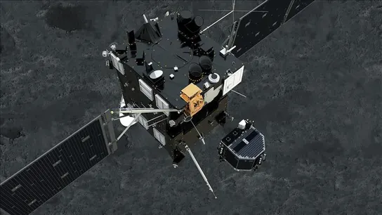 Philae separándose de Rosetta Philae separándose de Rosetta
