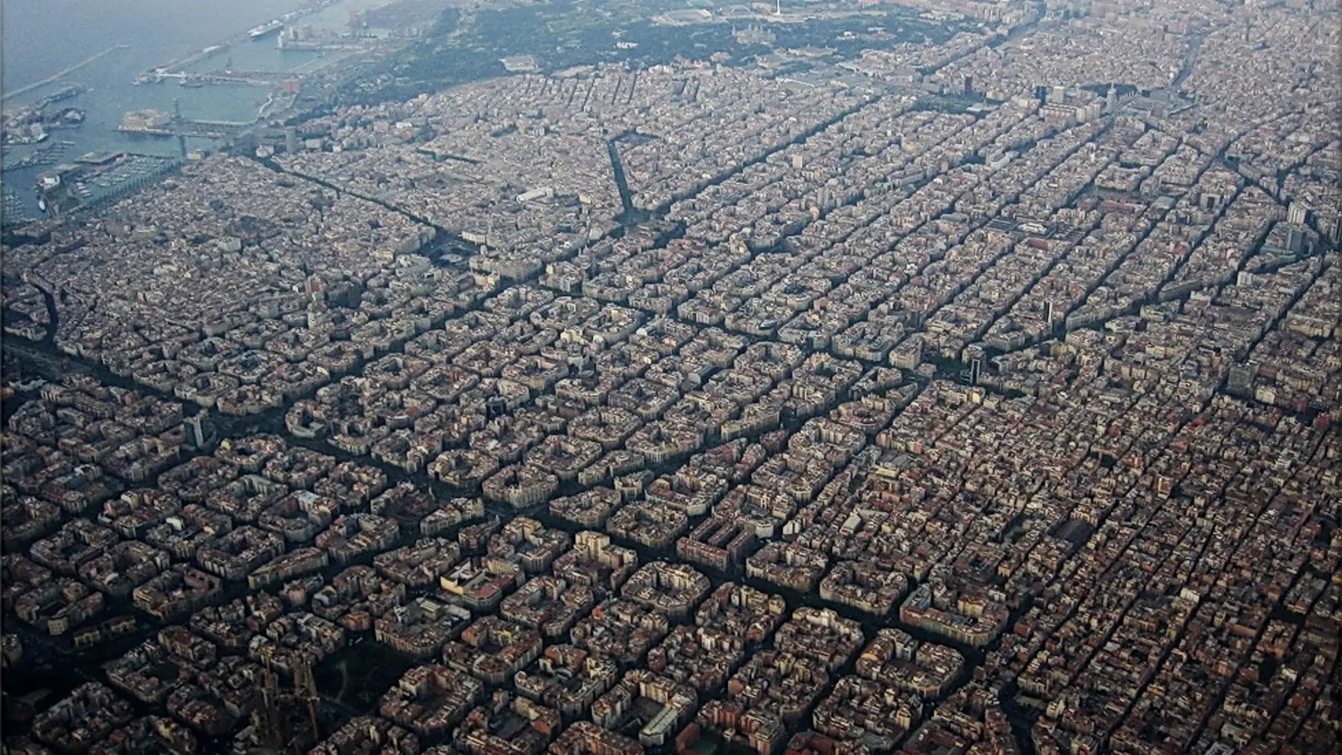 Barcelona desde el aire