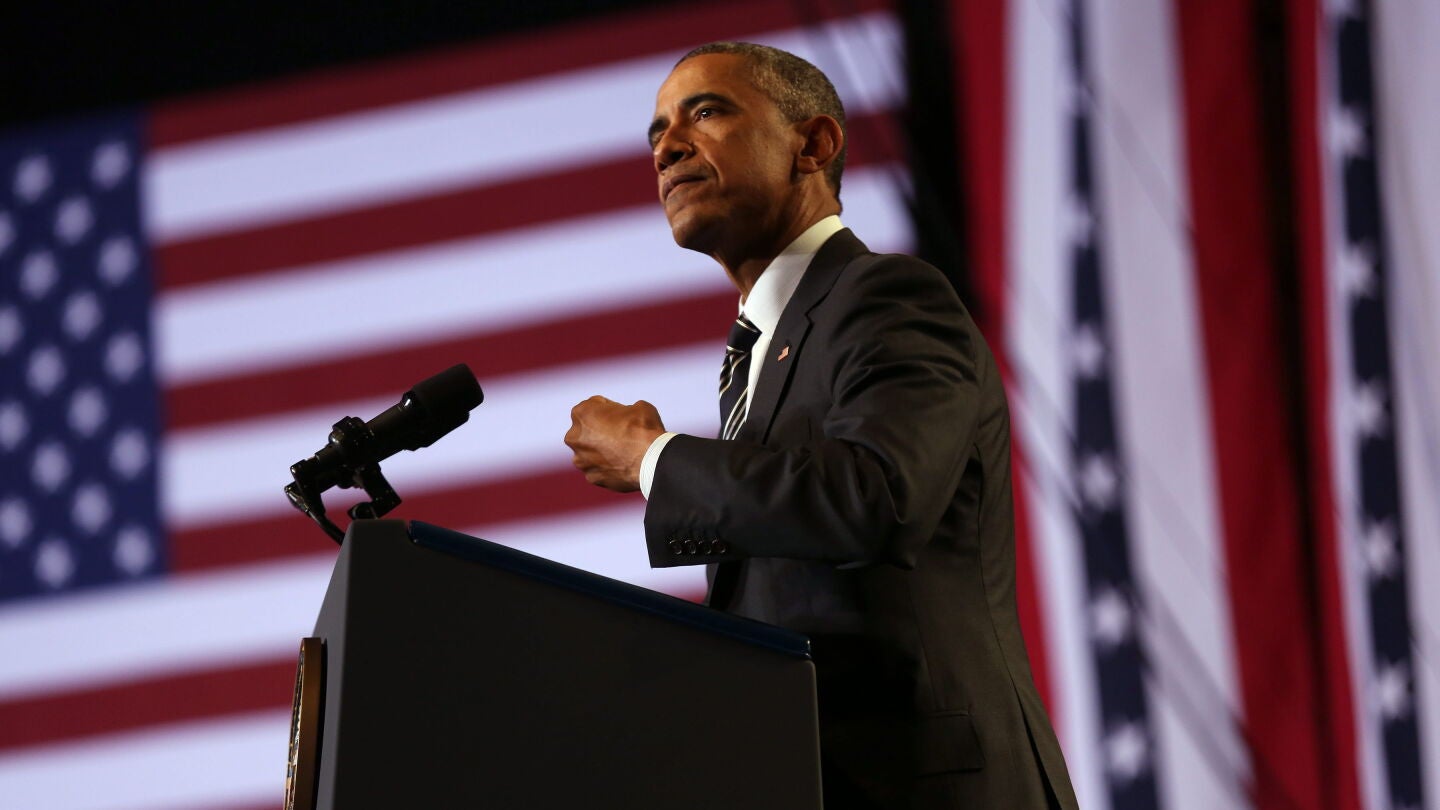 El presidente estadounidense, Barack Obama