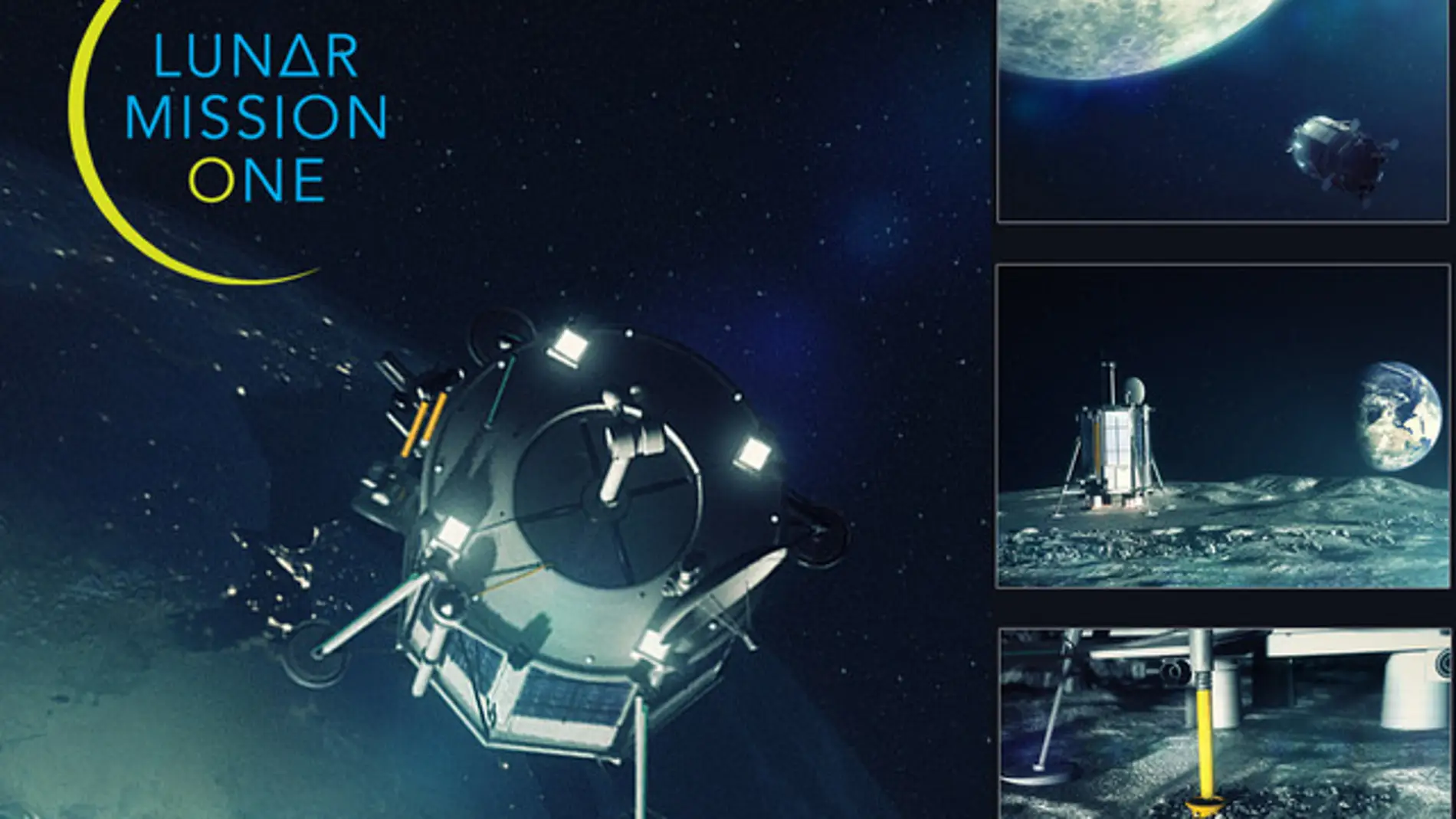 Imagen corporativa de la Lunar Mission One