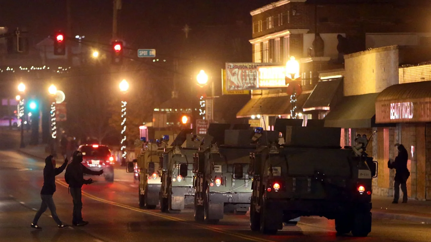 La Guardia Nacional, en Ferguson La Guardia Nacional, en Ferguson