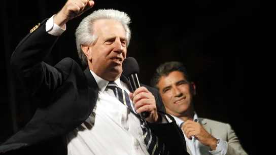 El ganador de las elecciones presidenciales de Uruguay, Tabaré Vázquez El ganador de las elecciones presidenciales de Uruguay, Tabaré Vázquez
