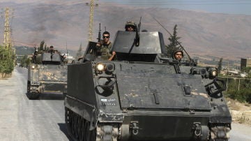 Tropas libanesas entran en Arsal, cerca de la frontera siria