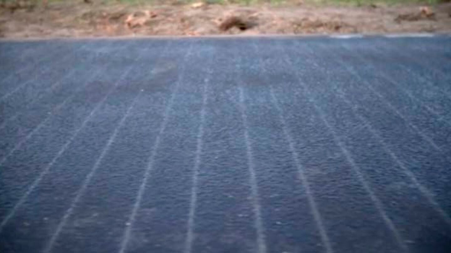 Placas solares antideslizantes