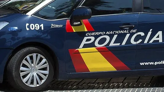 Imagen de archivo de un coche de la Policía Nacional Imagen de archivo de un coche de la Policía Nacional