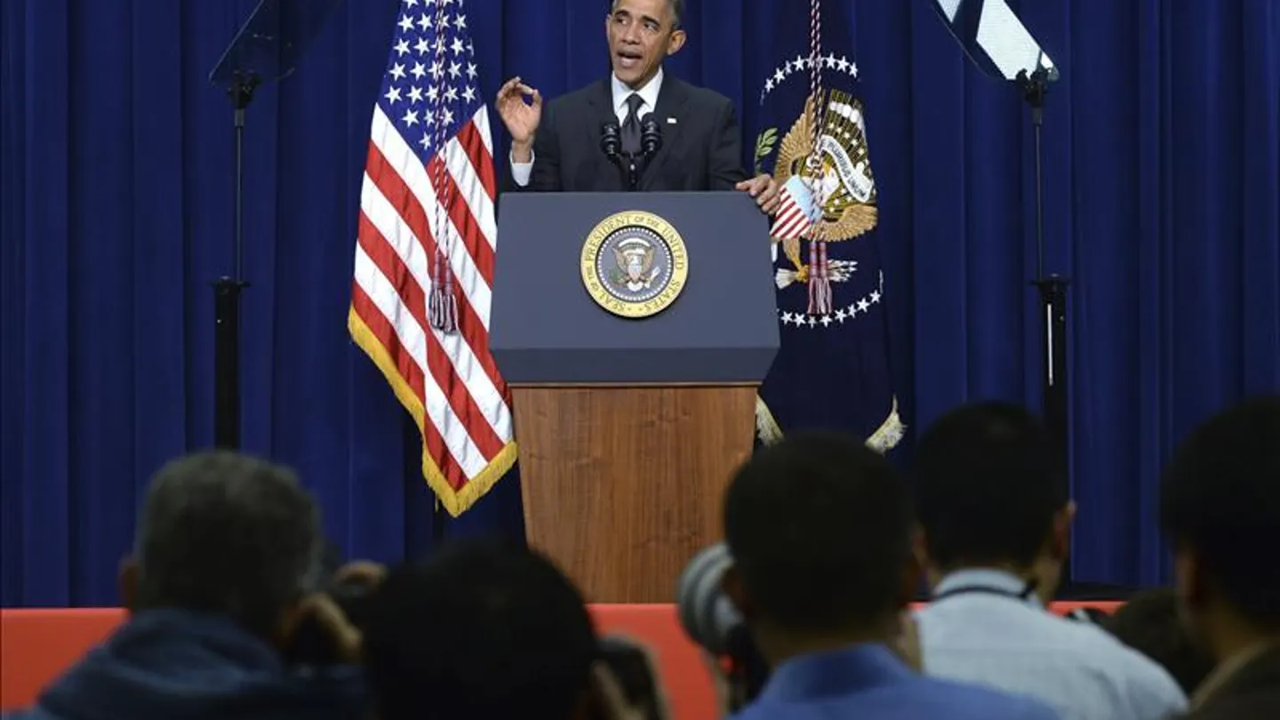 El presidente de Estados Unidos, Barack Obama El presidente de Estados Unidos, Barack Obama