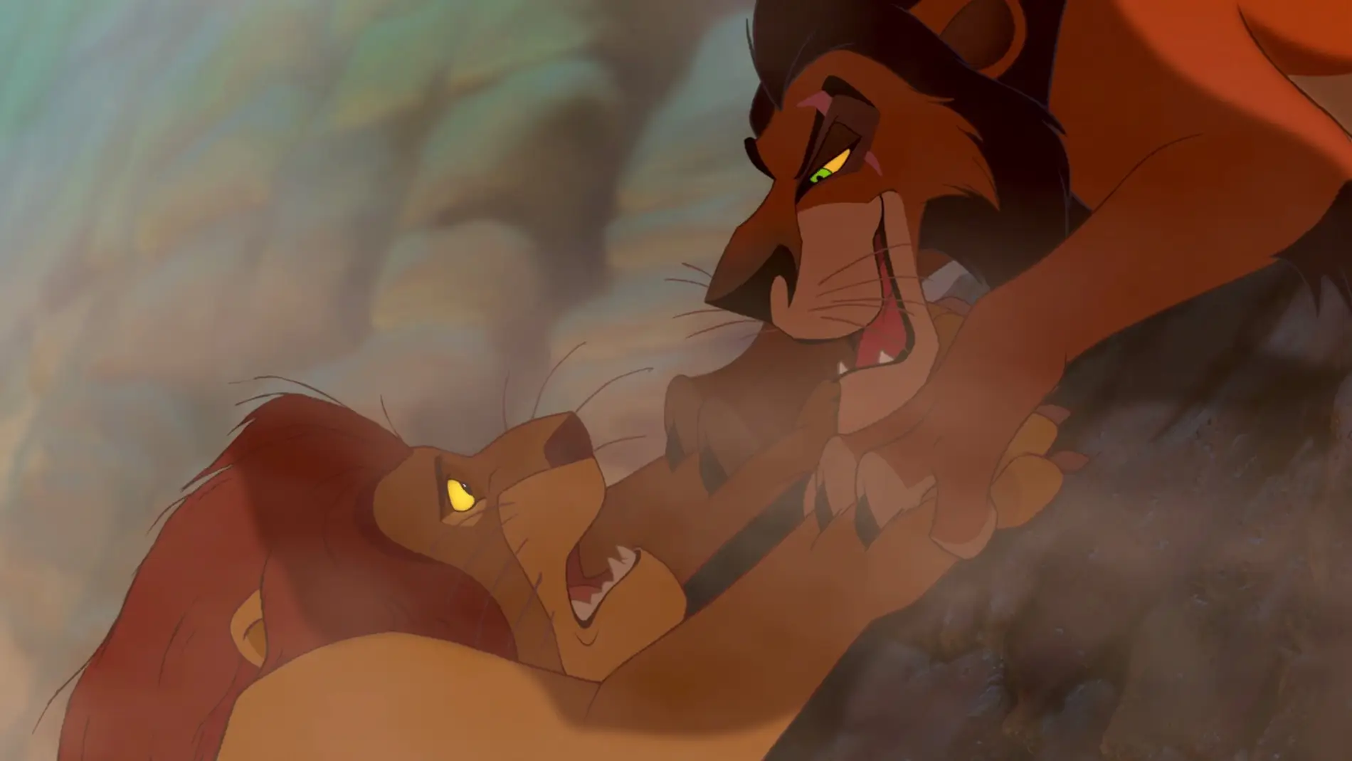 Escena de El Rey León