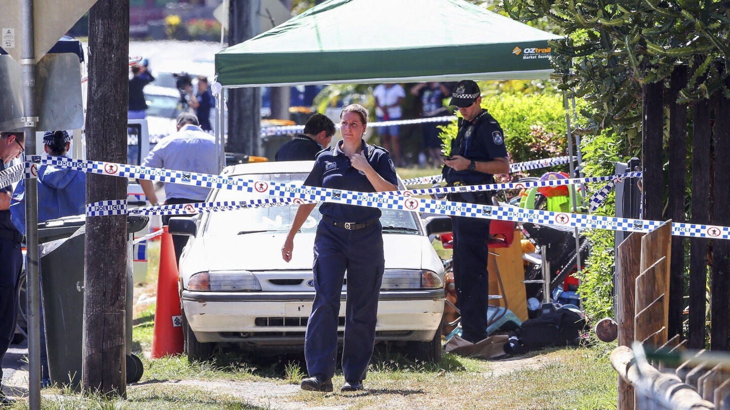  La polic&iacute;a acordona la vivienda en la que se han encontrado a los ocho ni&ntilde;os muertos en Australia