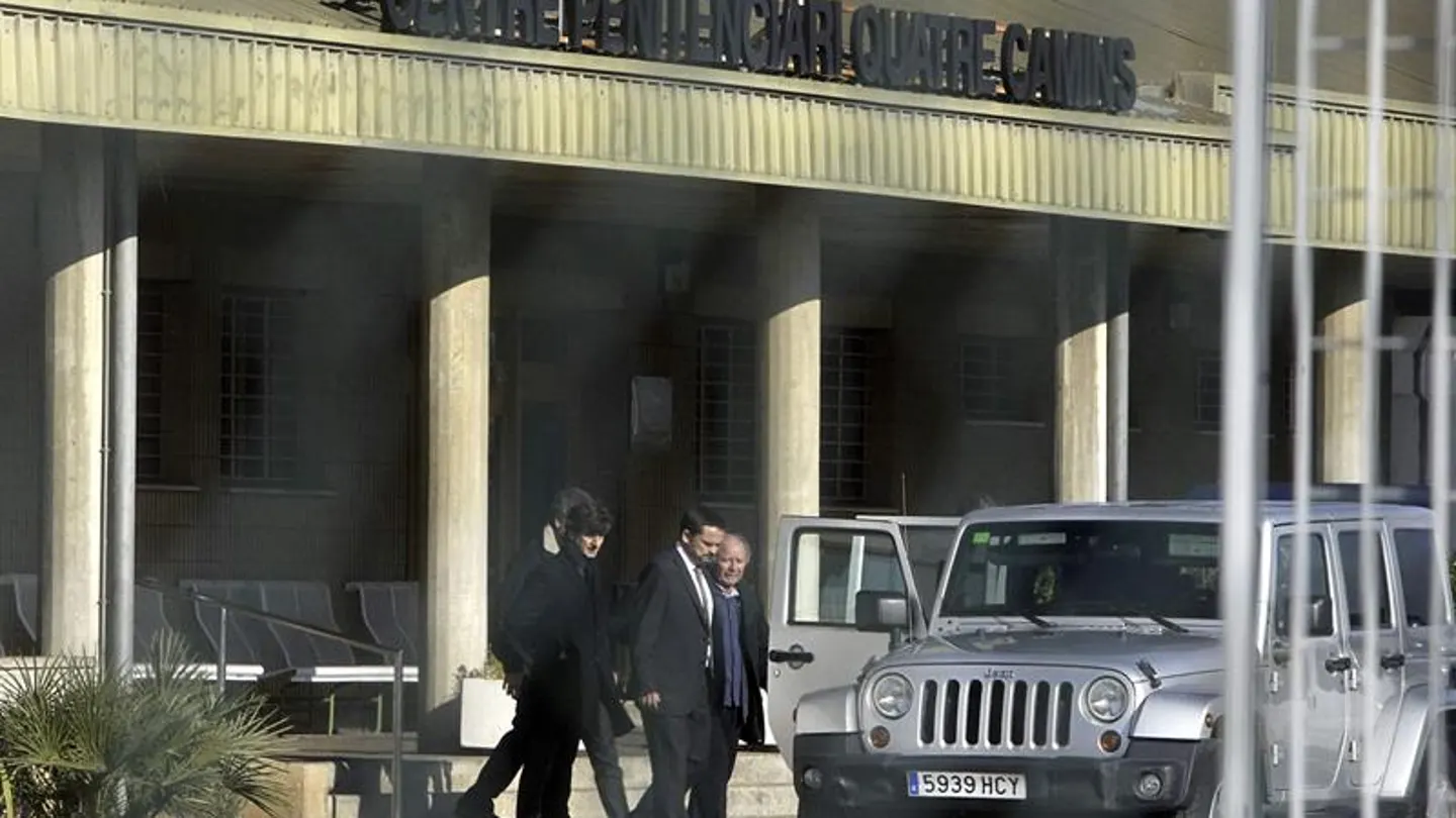 José Luis Núñez sale de prisión José Luis Núñez sale de prisión