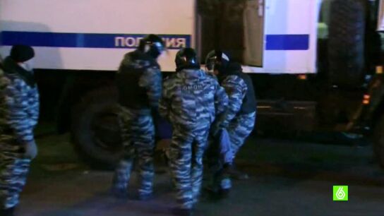 detenidos tras una manifestaci&oacute;n en Rusia