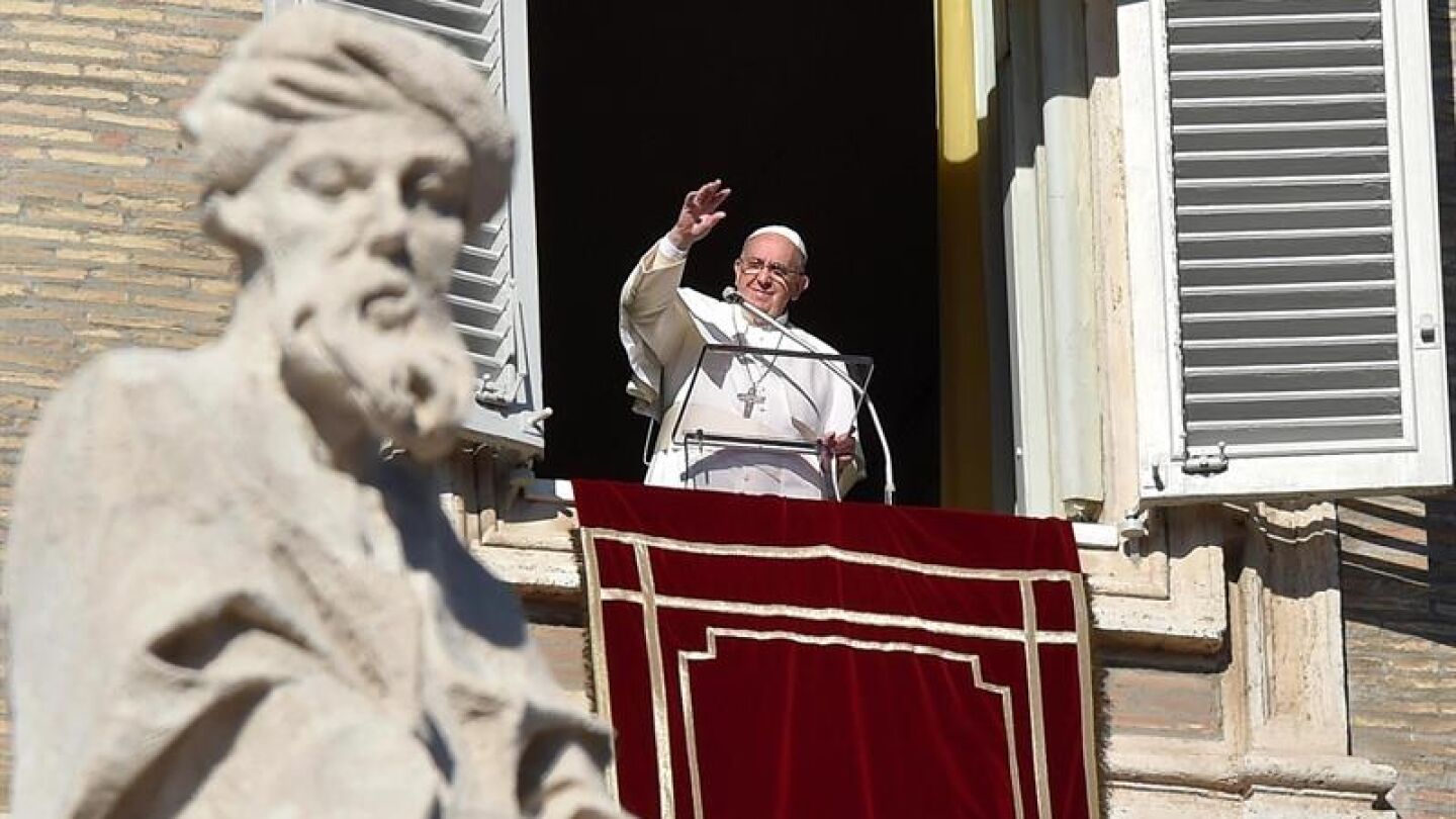 Angelus del papa Francisco en Roma